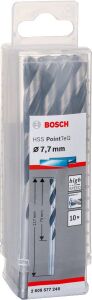 Bosch HSS PointeQ 7,7 mm Metal Matkap Ucu 10'lu 2608577245
