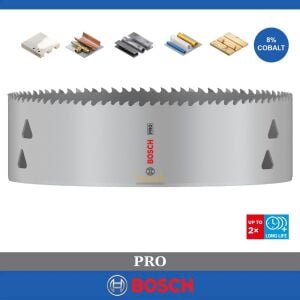 Bosch Pro 168 mm Multi Vidalı Bi-Metal Panç 2608901545