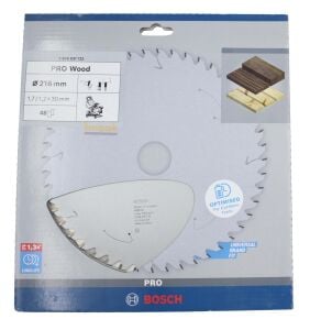 Bosch Ahşap Akülü Daire Test. Bıç. 216x30 mm 48 D 2608837723