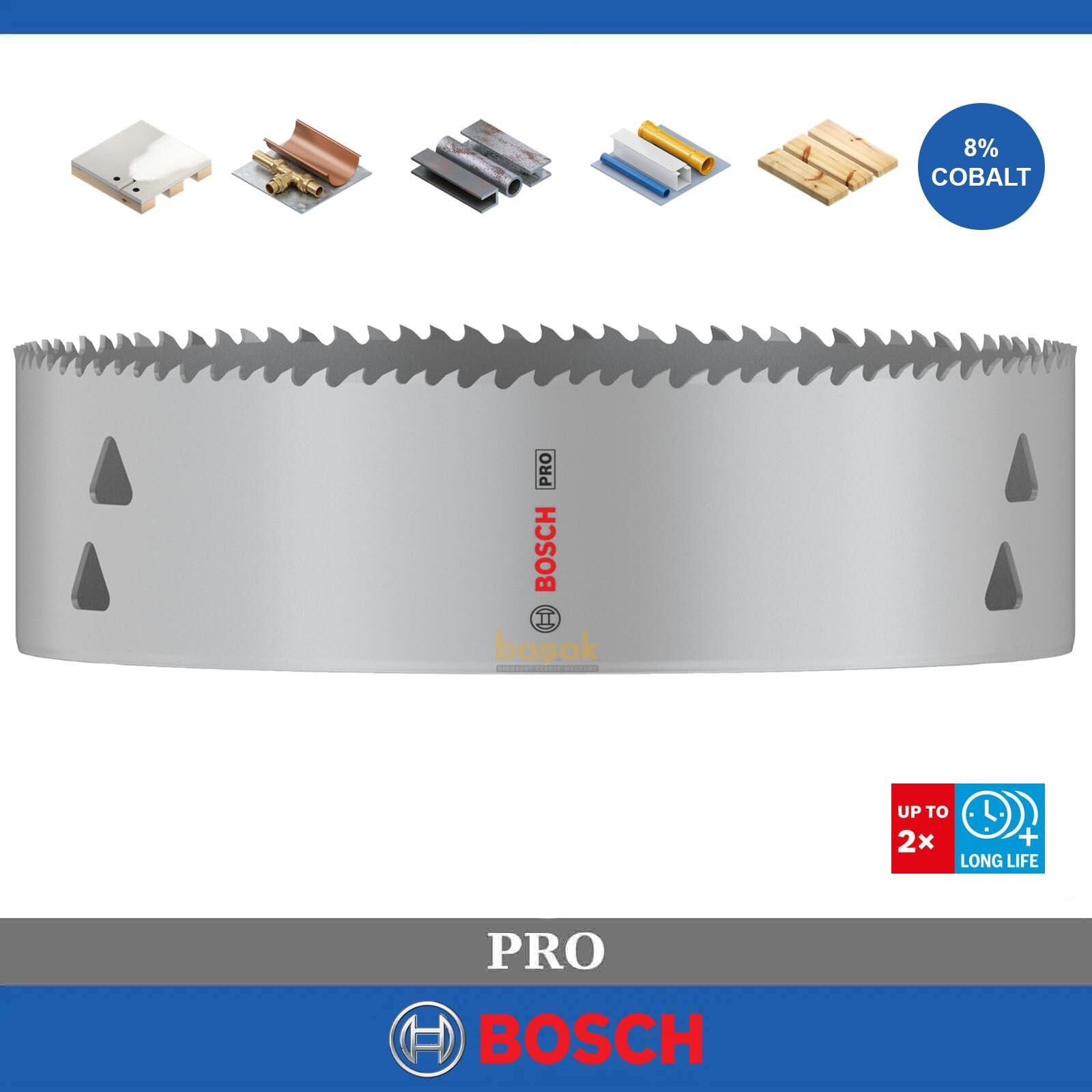 Bosch Pro 177 mm Multi Vidalı Bi-Metal Panç 2608901546