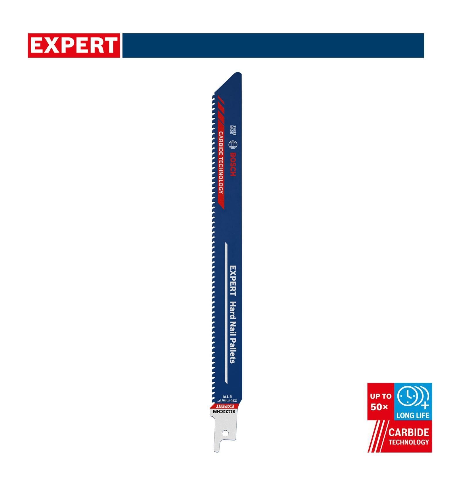 Bosch Expert S 1122 CHM Çİvili Palet 10'lu 225 mm Panter Testere 2608900388