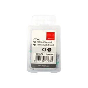 Ceta Form T10 x 25 mm Torx Bits Uç Renk Kodlu CB/806TC
