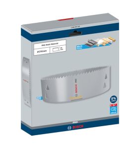 Bosch Pro 210 mm Multi Vidalı Bi-Metal Panç 2608901547