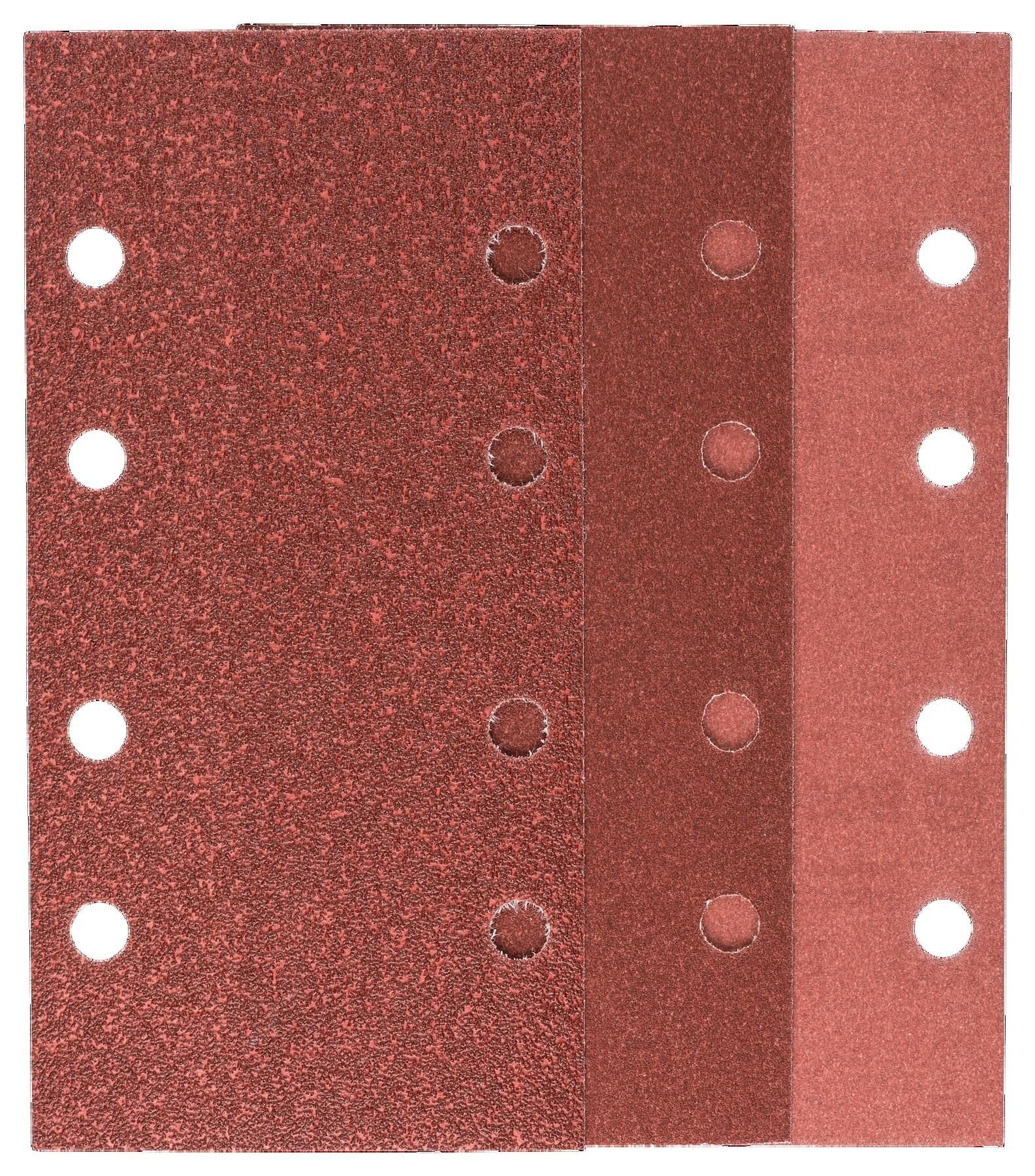 Bosch Titreşimli Zımpara Seti 93x185 mm 60/120/180 Kum 2609256A93