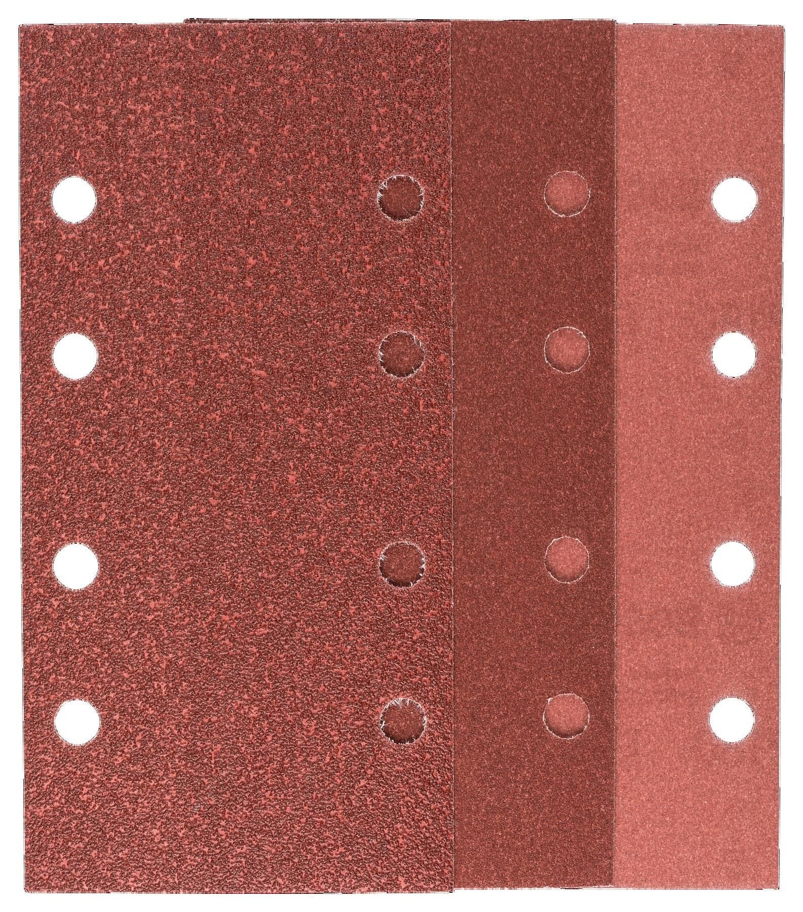 Bosch Titreşimli Zımpara Seti 93x185 mm 60/120/180 Kum 2609256A93