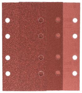 Bosch Titreşimli Zımpara Seti 93x185 mm 60/120/180 Kum 2609256A93
