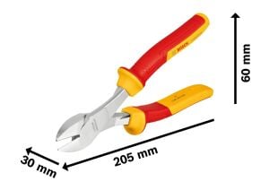 Bosch 200 mm Ağır Hizmet İzoleli Yan Keski VDE Yaylı 1600A02NE2