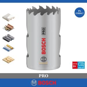 Bosch Pro 30 mm Multi Vidalı Bi-Metal Panç 2608901501