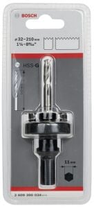 Bosch 11 mm Hex Adaptör 32-210 mm Pançlar için BOSCH 2609390034