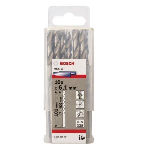 Bosch HSS-G 6,1x101 mm Metal Matkap Ucu 10'lu Paket 2608585497