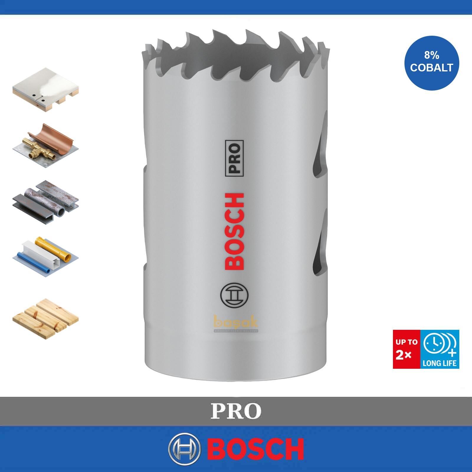 Bosch Pro 33 mm Multi Vidalı Bi-Metal Panç 2608901503