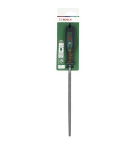 Bosch 8'' Yuvarlak Metal Eğe 200 mm Orta Diş – Ergonomik Saplı 1600A03DR9