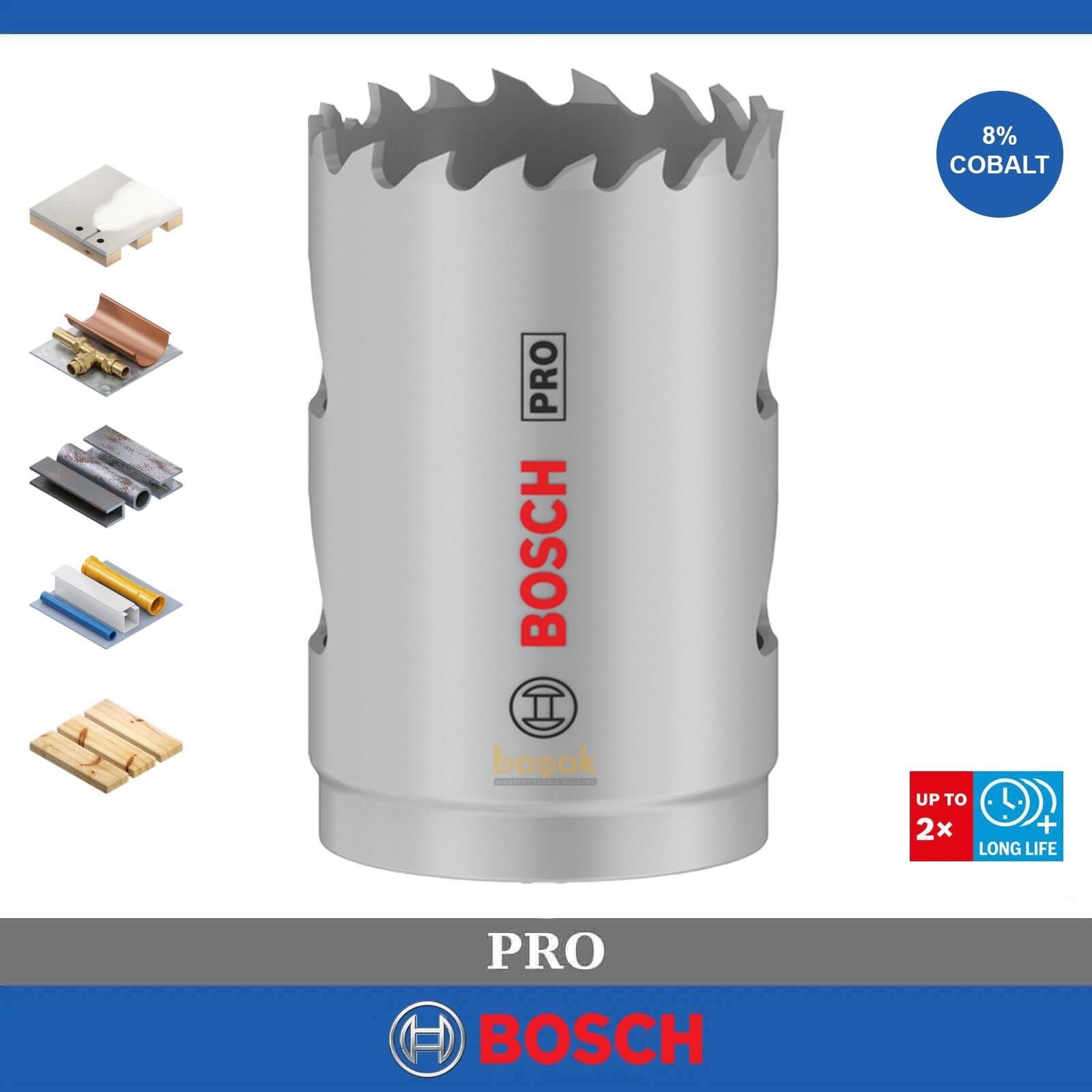 Bosch Pro 35 mm Multi Vidalı Bi-Metal Panç 2608901504