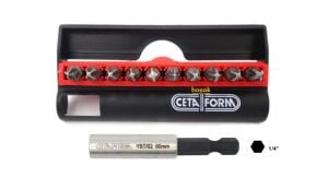 Ceta Form CB/ST112 11 Parça Bits Uç Takımı - Yıldız/Pozidriv