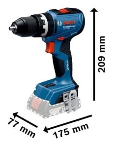 Bosch GSB 18V-65 2x5 Ah Akülü Darbeli Matkap 06019N3103