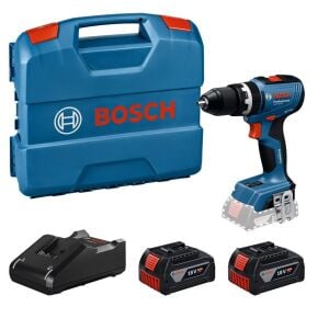 Bosch GSB 18V-65 2x5 Ah Akülü Darbeli Matkap 06019N3103