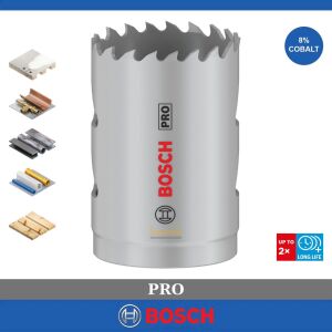 Bosch Pro 37 mm Multi Vidalı Bi-Metal Panç 2608901505
