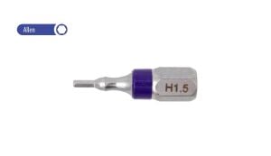 Ceta Form 1.5 x 25 mm Allen Bits Uç Renk Kodlu CB/1815TC