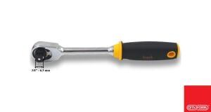 Ceta Form C11-11 3/8” Düğmeli Cırcır Kolu (Kompakt Kafa)