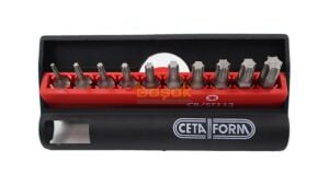 Ceta Form CB/ST113 Deliksiz TORX Bits Uç Takımı + Bits Tutucu 11 Parça