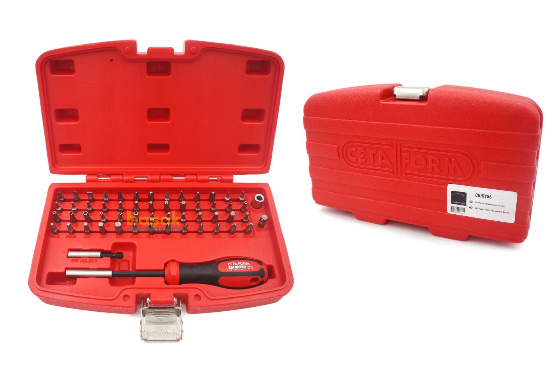 Ceta Form CB/ST56 56 Parça Bits Tornavida Takımı