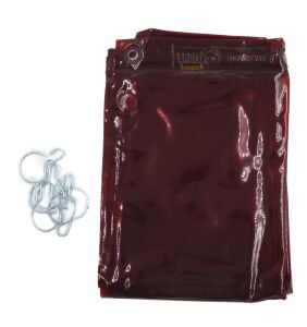 Sacit 180 x 140 cm Kaynak Perdesi Turuncu/Kırmızı F11257RW
