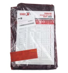 Sacit 180 x 140 cm Kaynak Perdesi Turuncu/Kırmızı F11257RW