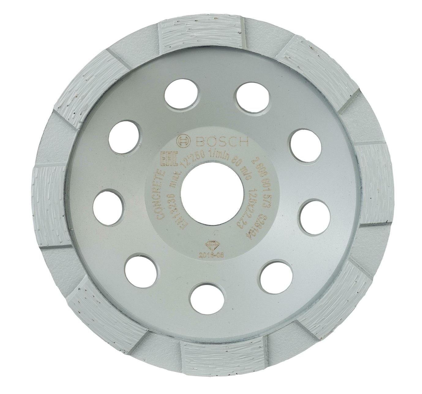 Bosch Beton Silmek İçin Elmas Çanak Disk 125 mm 2608601573