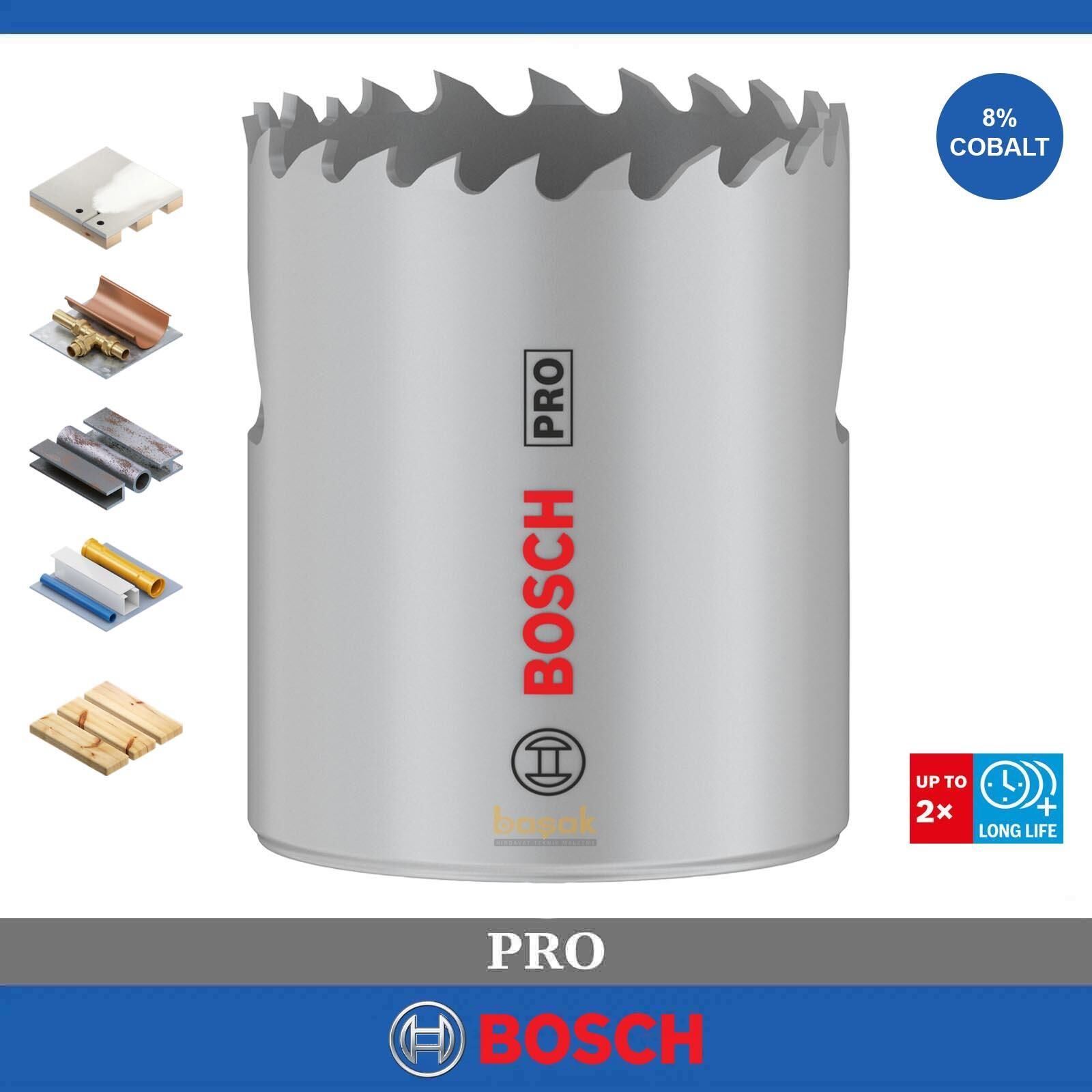 Bosch Pro 41 mm Multi Vidalı Bi-Metal Panç 2608901508