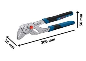 Bosch Ayarlı Fort Pense 250 mm – Düz Çeneli Boru Pensesi 1600A02W3R