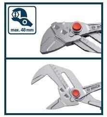 Bosch Ayarlı Fort Pense 250 mm – Düz Çeneli Boru Pensesi 1600A02W3R