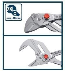 Bosch Ayarlı Fort Pense 250 mm – Düz Çeneli Boru Pensesi 1600A02W3R