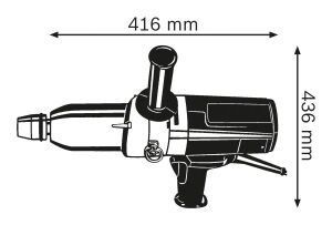 Bosch GDS 24 3/4'' Somun Sıkma Makinesi 0601434108