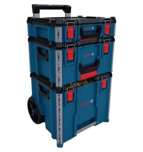 Bosch Yeni L-BOXX Contractor Tekerlekli 3'lü Takım Çantası Seti 1600A037DY