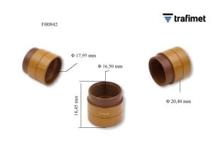 FH0842 CB100 Plazma Boyun İzolatörü L : 18.5 mm Trafimet
