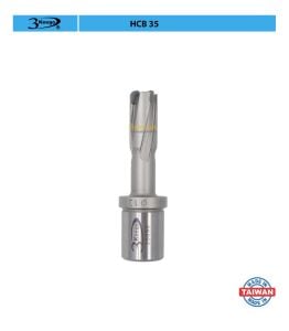 3Keego 13 x 35 mm TCT Elmas Manyetik Matkap Ucu HCB35