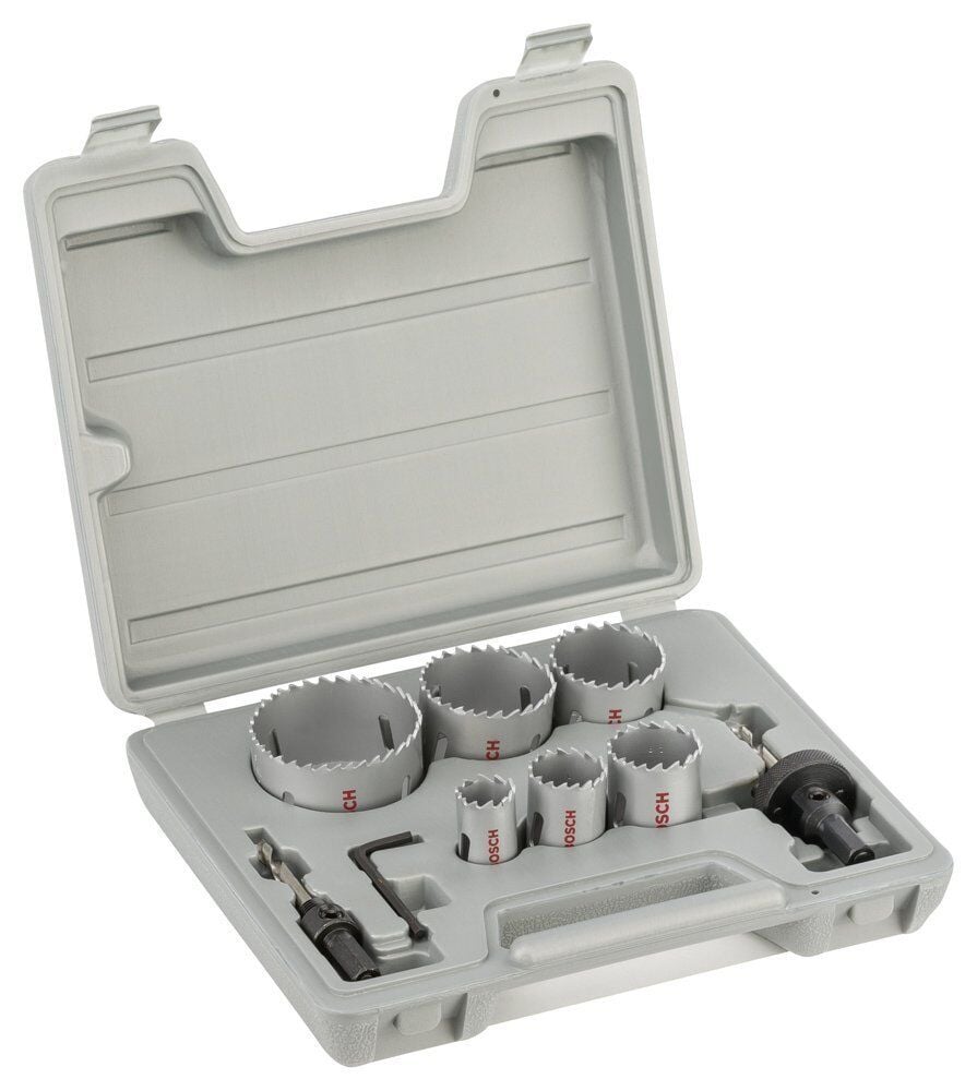 Bosch 9 Parçalı Bimetal Panç Seti 22-64 mm BOSCH 2607018389