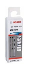 Bosch HSS PointeQ 2 mm 10'lu Metal Matkap Ucu 2608577188