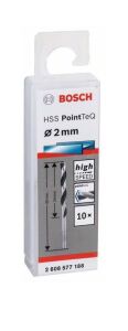Bosch HSS PointeQ 2 mm 10'lu Metal Matkap Ucu 2608577188