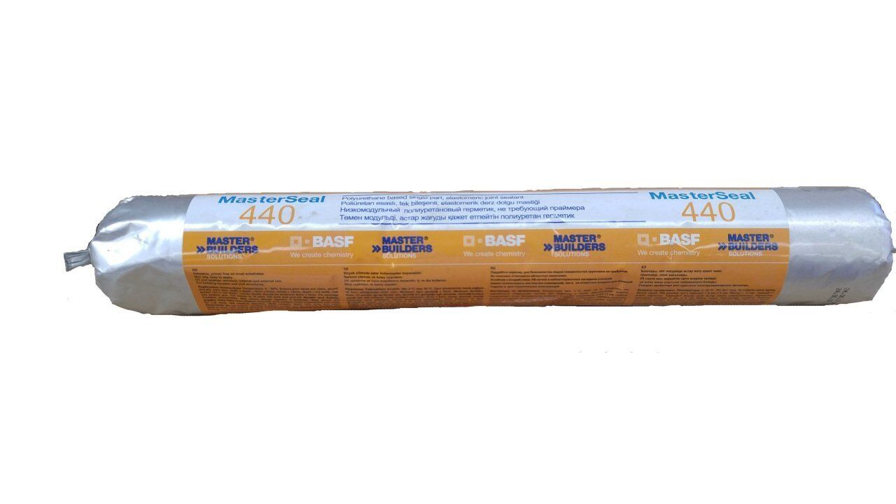 BASF MasterSeal 440 Poliüretan Mastik Siyah 600ml (Sosis)