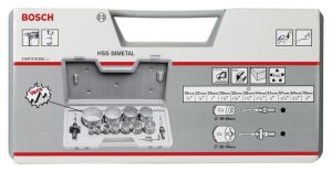 Bosch 14 Parçalı Bimetal Panç Seti 19-76 mm BOSCH 2607018390