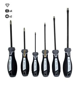 Ceta Form 6 Parça Elmas Kayma Önleyici Tornavida Takımı F99D-601