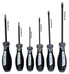 Ceta Form 6 Parça Elmas Kayma Önleyici Tornavida Takımı F99D-601