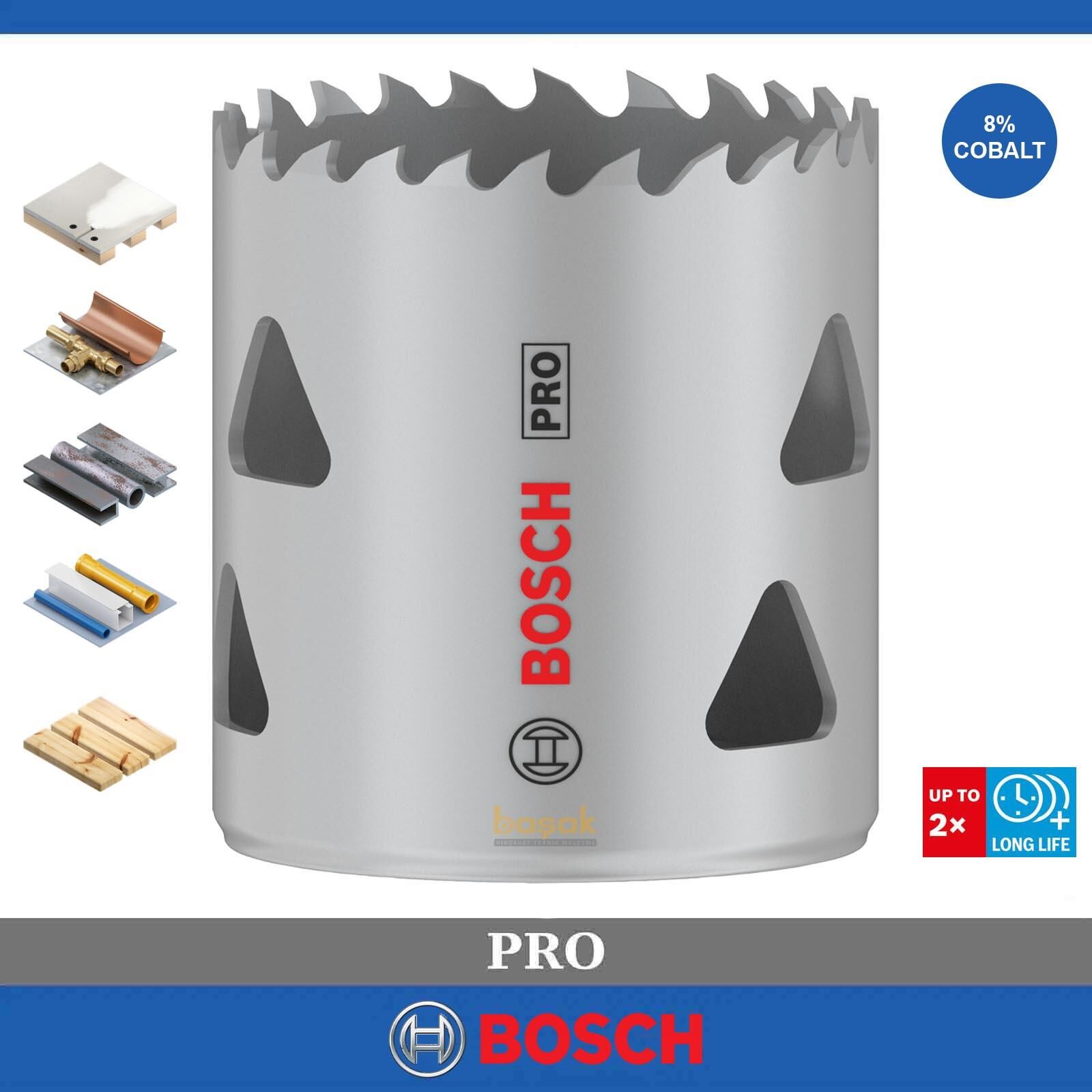 Bosch Pro 46mm Multi Vidalı Bi-Metal Panç 2608901511
