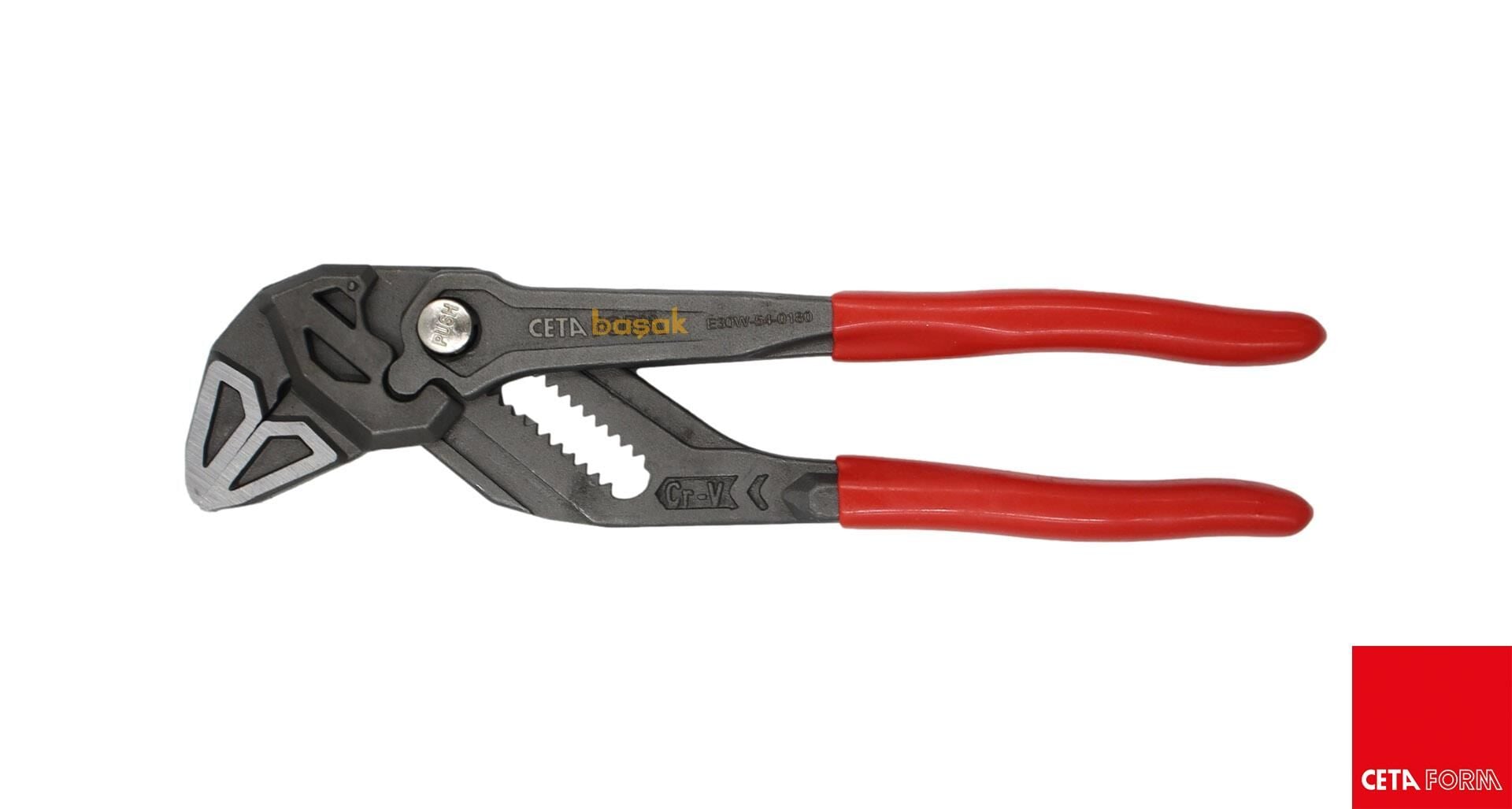 Ceta Form 300 mm Anahtar Fonksiyonlu Paralel Çene Pense E30W-54-0300