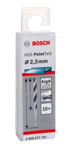 Bosch HSS PointeQ 2.3 mm 10'lu Metal Matkap Ucu 2608577191