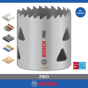 Bosch Pro 48 mm Multi Vidalı Bi-Metal Panç 2608901512