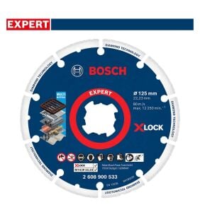 Bosch X-LOCK 125mm Elmas Metal Disk DMW 2608900533