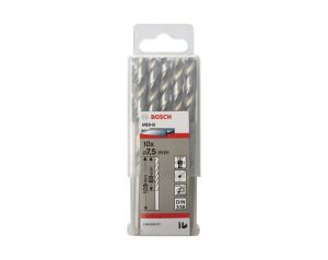 Bosch HSS-G 7,5 mm 10'lu Taşlanmış Metal Matkap Ucu 2608595071