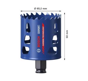 Bosch 65 mm Expert Sert Malzemeler İçin Panç 2608901892